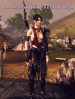 justicarrsamara:  pro-gay:  That one time Leliana wanted to take Morrigan ‘shopping' and