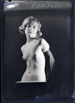 my-secret-eye:  Man Ray, Nude Torso, 1930