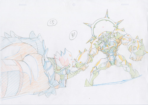  Kill La Kill Production Art   Oh ho, this is quite nice as we get an idea of some the cells from kill la kill.