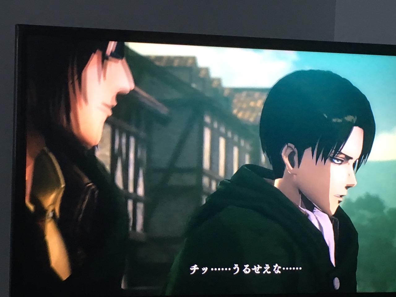 Finally got to the vets and the ability to play as Levi!! Huzzah.