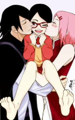 sasusakuchannel:  Art by  M.I.A. Posted with Artist's Permission  