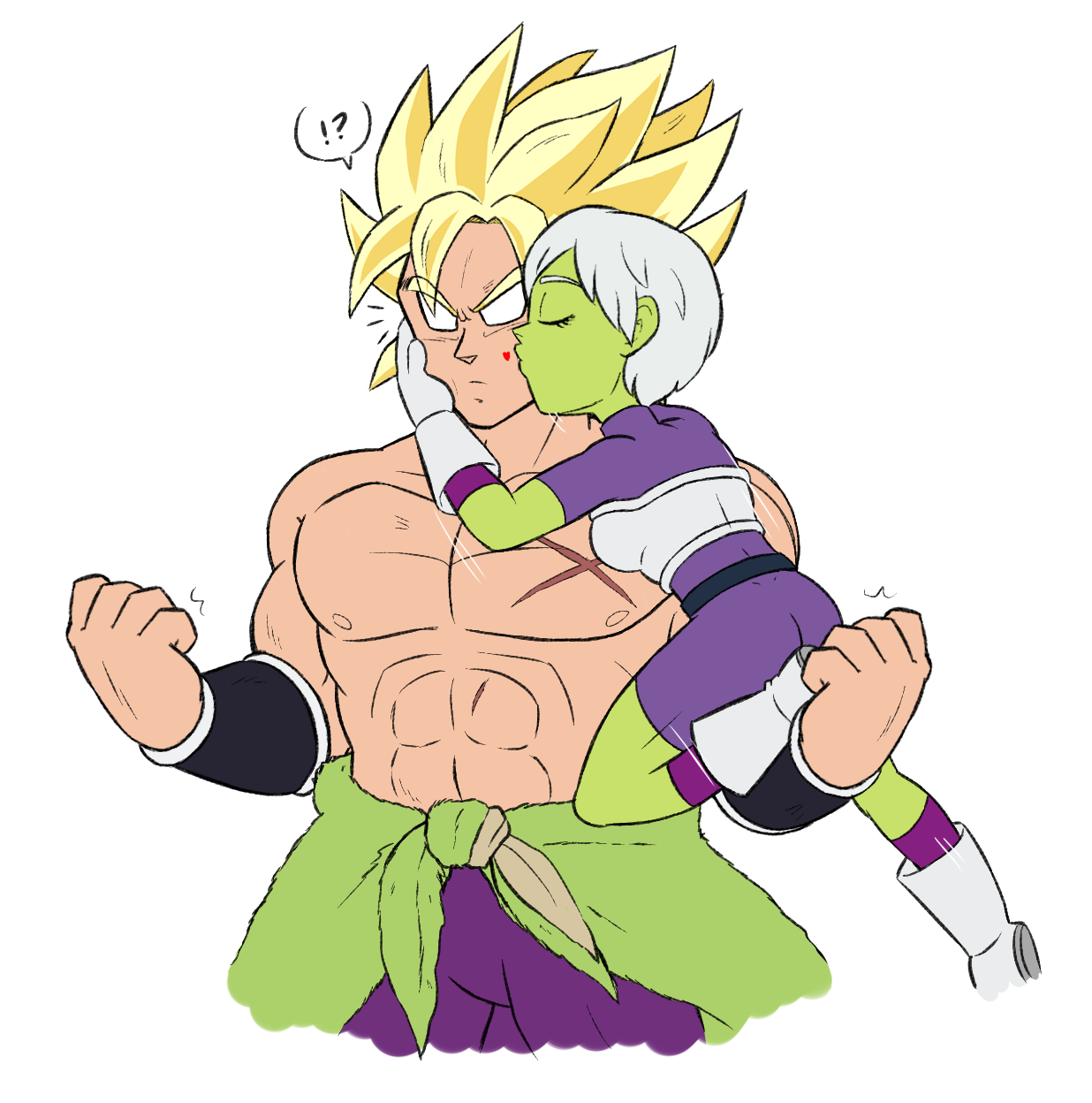 doodles4days:  My first thought when Goku said he wanted to spar with Broly later