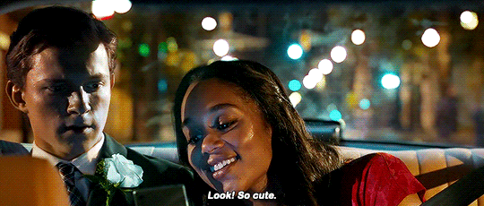 rileywrites-parker: Most realistic scene in Homecoming: pretending to be interested