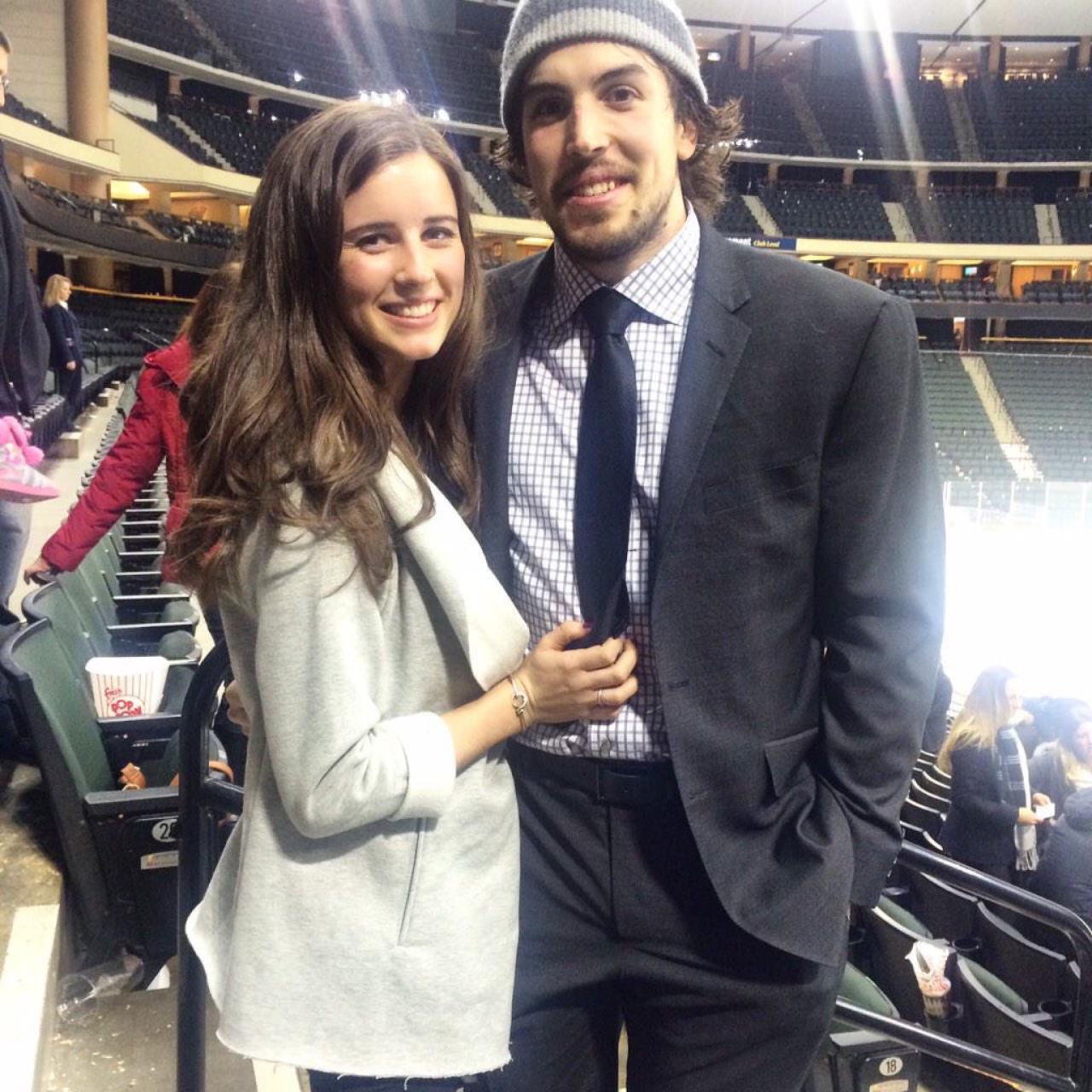 Wives and Girlfriends of NHL players — Justin Faulk & Chloe Lappen