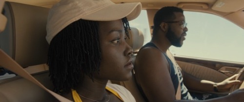 Lupita Nyong’o and Winston Duke in Us (2019)Direction: Jordan PeeleCostumes: Kym Barrett