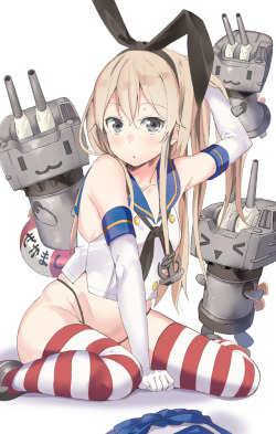 xyzismywaifu:    島風！ [Shimakaze!]