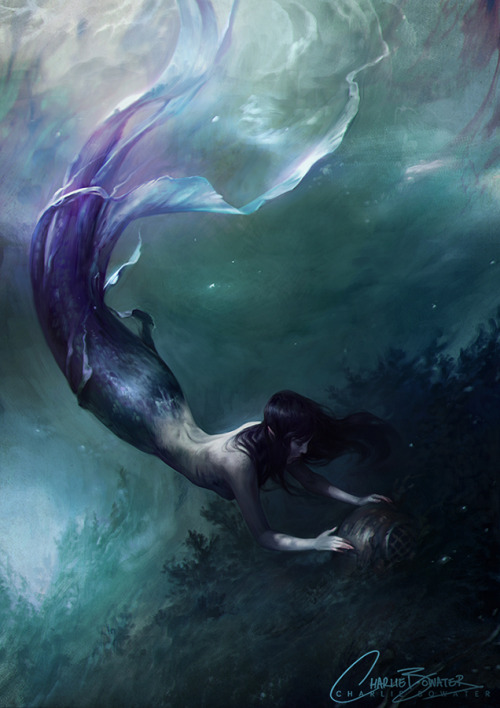 XXX awesomedigitalart:  Saeglopur by Charlie-Bowater photo