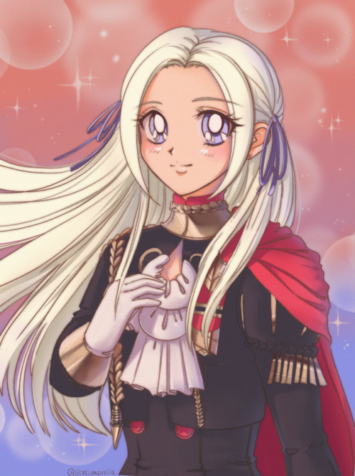 stoneumbrellaart:Edelgard commission 