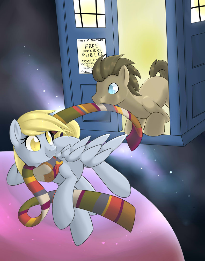 midnight-blitzz:  Daw Derpy loves space! ^3^ By Doomcakes  ^w^
