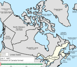 historical-nonfiction:  How Canada came to