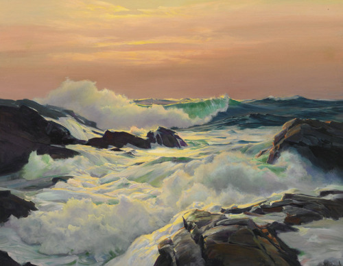 trulyvincent:Frederick Judd Waugh (1861-1940)