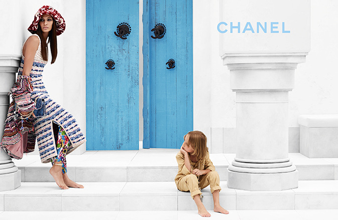 vogue-is-viral:  Chanel Country Cruise 2014/15 Ad Campaign Joan Smalls and Hudson