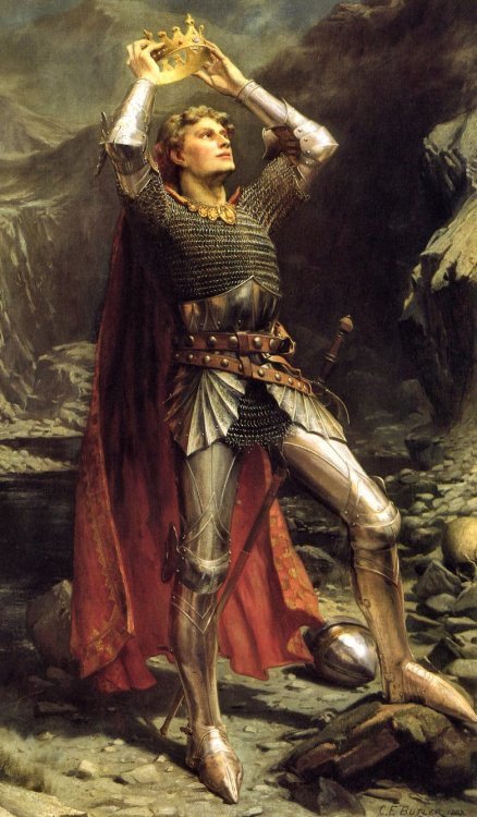 supreme-leader-stoat: sporadicq: Charles Ernest Butler, King Arthur, 1903. @celticpyro @kansascity-c