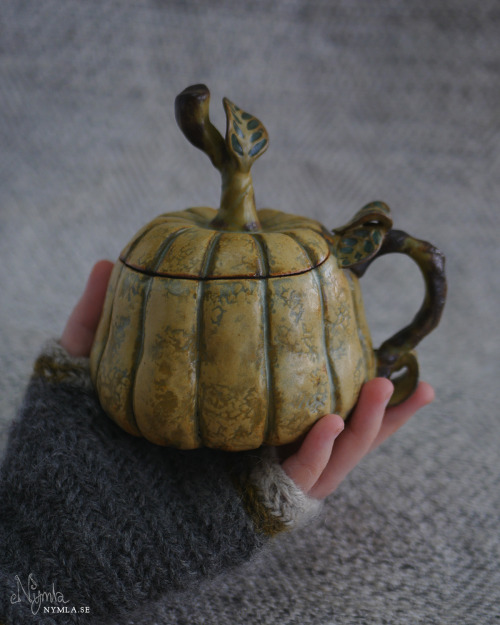  Shop Update! > https://nymla.etsy.com <Little ceramic pumpkins are now looking for a new home