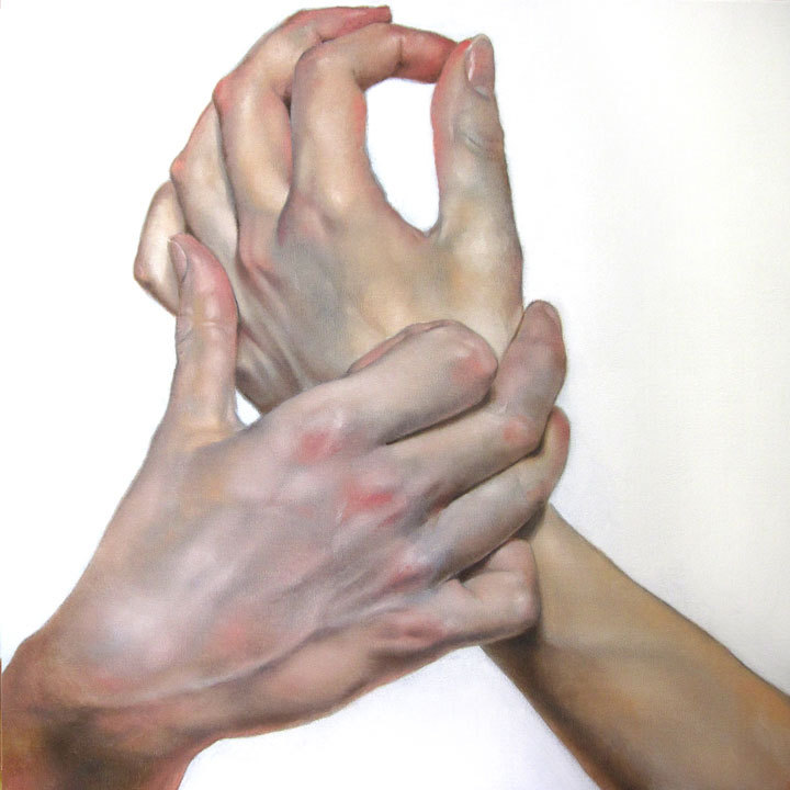 rfmmsd:  Artist: Daniel Maidman &ldquo;Hands&rdquo; Oil on Canvas 24” x