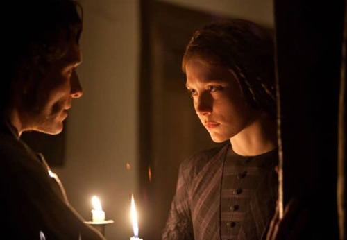 Michael Fassbender and Mia Wasikowska in Jane Eyre (2011). Photo: Focus Features. via  silverpe
