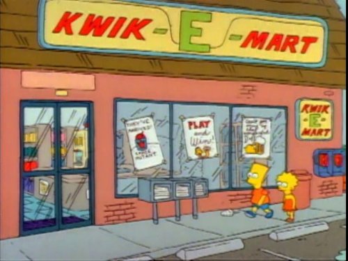 bythebigcoolingtower - Around Springfield - The Kwik-E-Mart