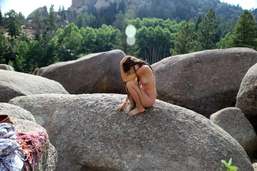dayzea:  Wyoming, 2013. Boulder sun bathing. adult photos