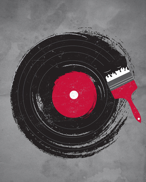 (via Art of Music Art Print by Dan Elijah G. Fajardo | Society6)