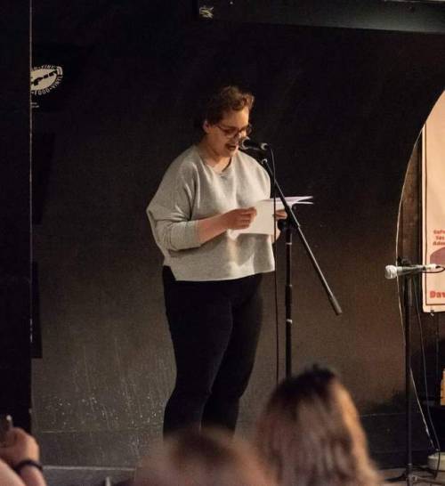 Hello I don’t post much on here these days but this is me reading a story at Hysteria @ Spin A