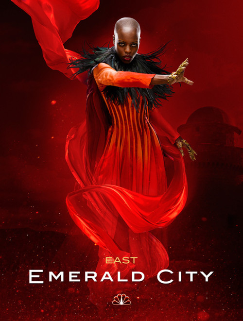 superheroesincolor:    Florence Kasumba as the Wicked Witch of the East in NBC’s “Emerald City”  “NBC has given a 10-episode straight-to-series order for “Emerald City,” a reimagining of the classic Frank L. Baum books that have inspired