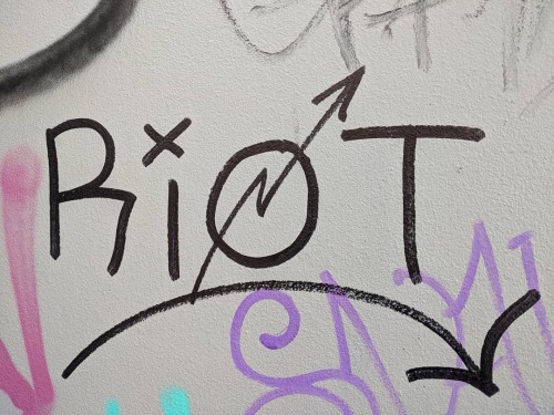 Riot tag spotted in Sydney