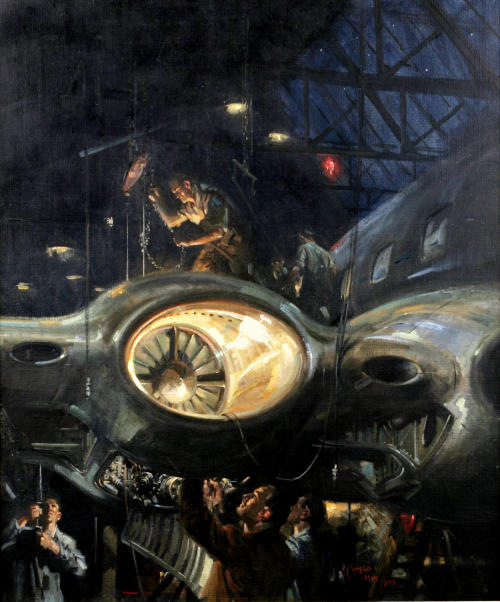 TERENCE CUNEOSales And ServiceOil on Canvas74.2 x 62.1 cm