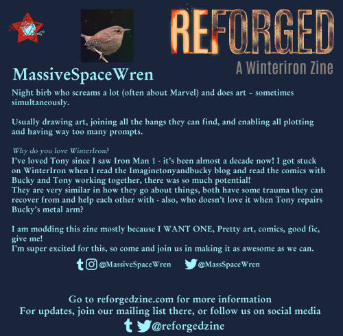 Mod introduction: MassiveSpaceWren!The applications for our Winteriron Zine are still open.(image te