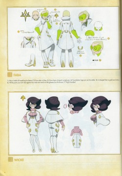 maskedkitsune: Faba and Wicke concept art