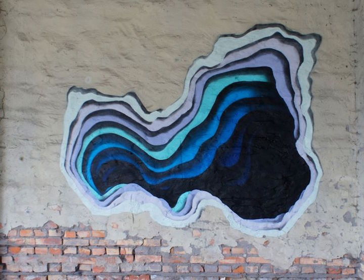 mymodernmet:  Since 2009, German street artist 1010 has been creating these mysterious,