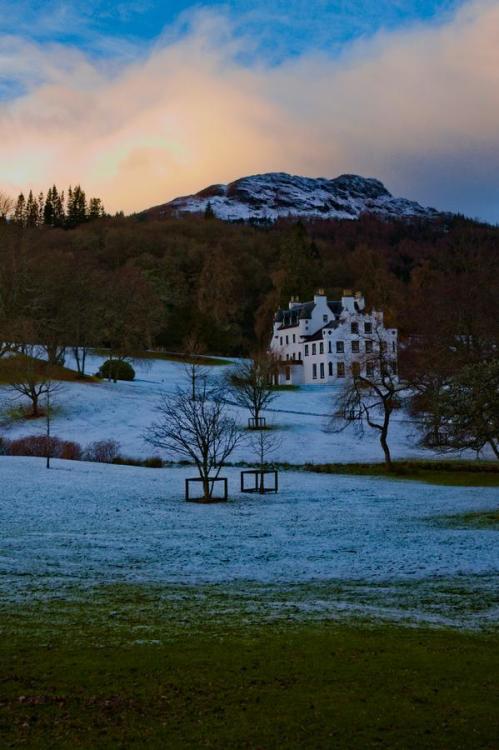 Aberuchill Castle, Comrie, Perthshire, Scotland