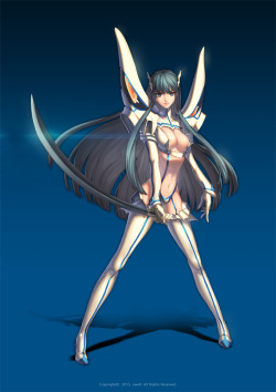 sgeewiz:  Miss Satsuki Art by swell   oh