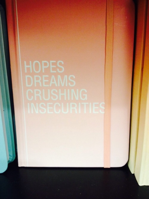 gibsonsbookstore: These journals are basically tumblr. Happy one year anniversary to this post! We s