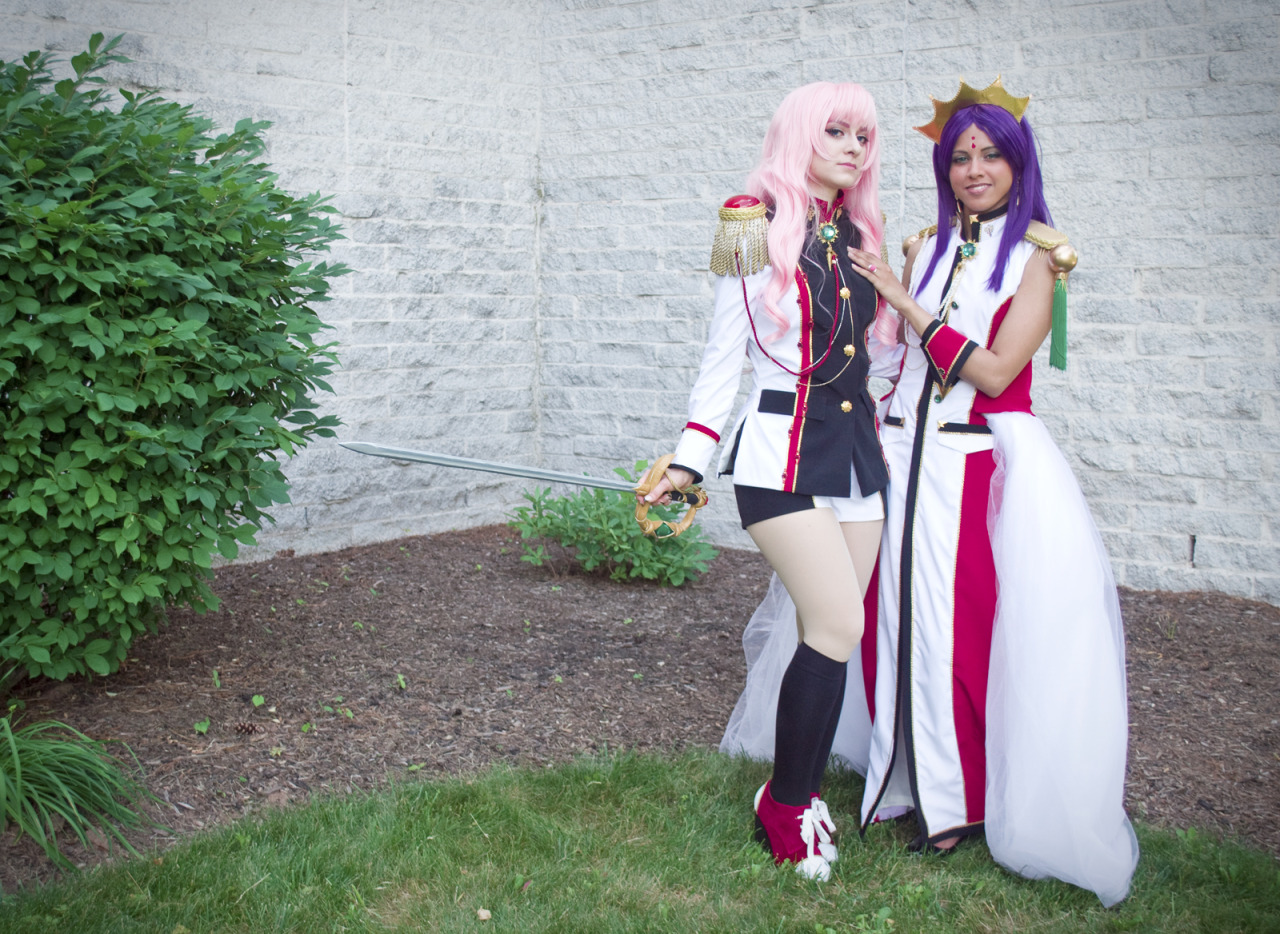 crownofbirds:  AnimeNext 2k15 - Revolutionary Girl UtenaAnthy: Rafia Utena: Jen