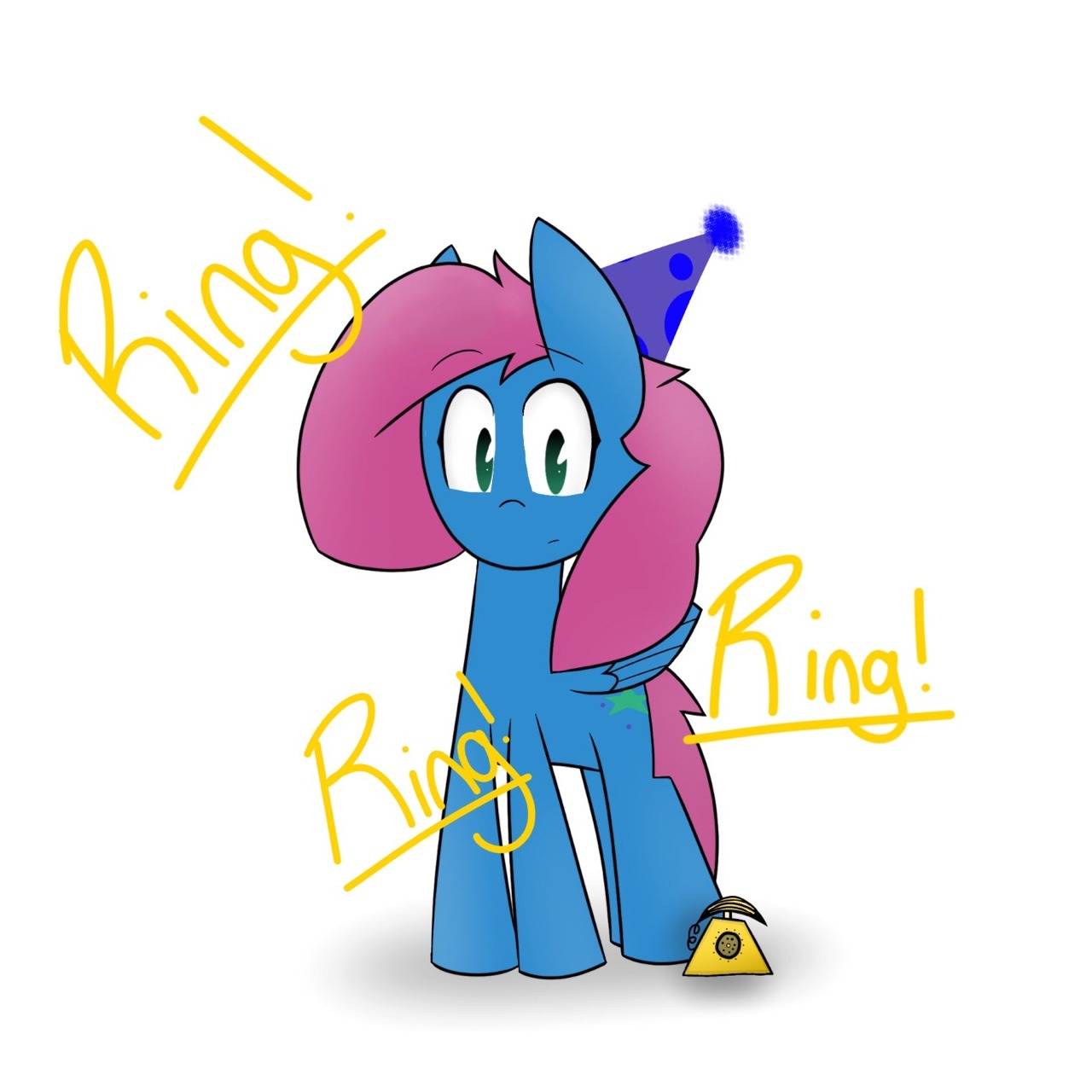 asksparksstarlingmlp:  Who better to celebrate a Birffday than askbananapie?!?! 