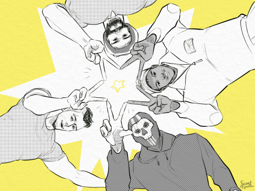 scentoflaven:  Task Force 141 family picture ☆(pose idea by gaz)