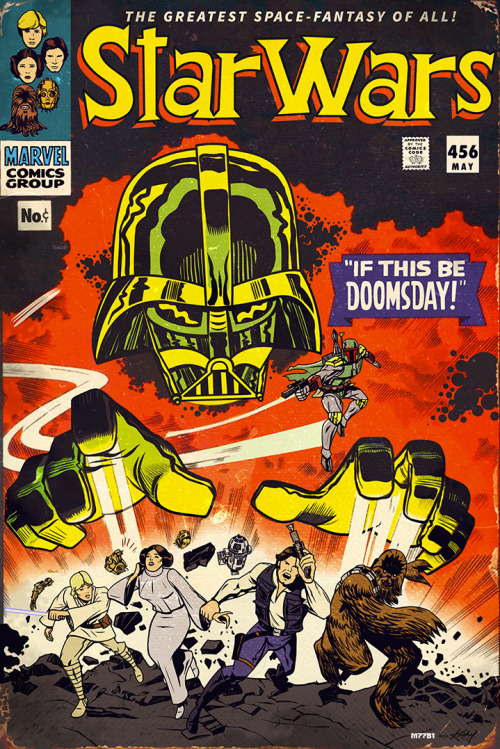 johnny-dynamo:  Star Wars - Kirby Style, by Marco D’Alfonso 