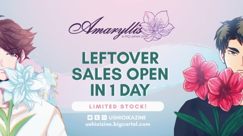 ✿ LEFTOVERS OPEN TOMORROW! ✿  ❀⊱ ────── 〔✿〕────── ⊰❀  You don’t have to wait much longer!  ⌛️  Amary