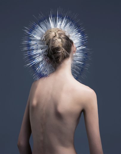 luluouicestmoi:  Hanne Gaby Odiele for A Magazine curated by Iris van Herpen - Photographed by&