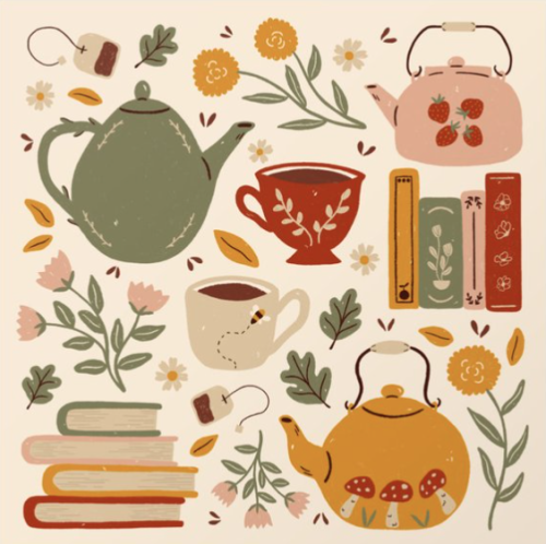 snootyfoxfashion: Tea Inspired Art Prints by Oh Jess Marie  x / x / x / x / xx