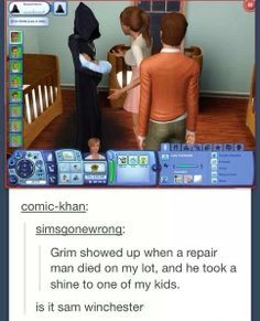 itsstuckyinmyhead:  The Sims Tumblr Posts more? set #2 set#3  