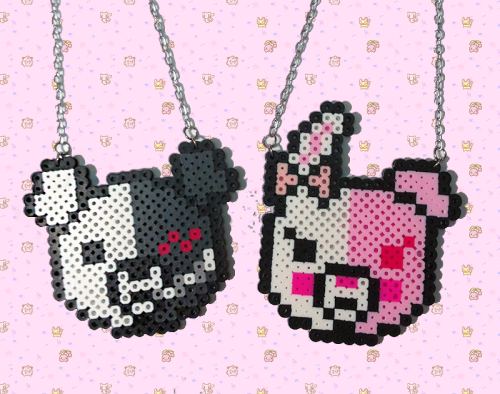 Brand new necklaces, inspired by Dangan Ronpa! Get them for $10 each at Weeabootique!