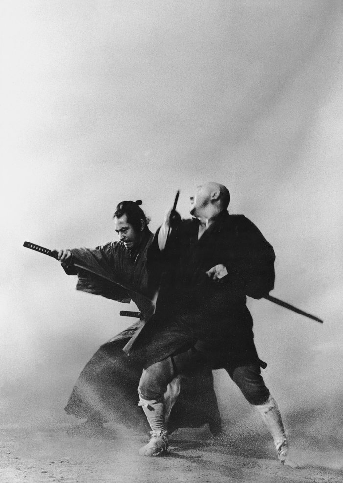 wehadfacesthen:  Toshiro Mifune in Yojimbo  (Akira Kurosawa, 1961)