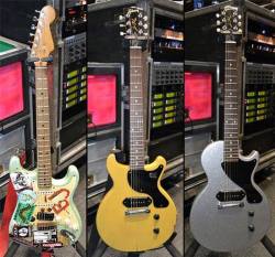 debbie-bam-1980:  Billie Joe’s Guitars