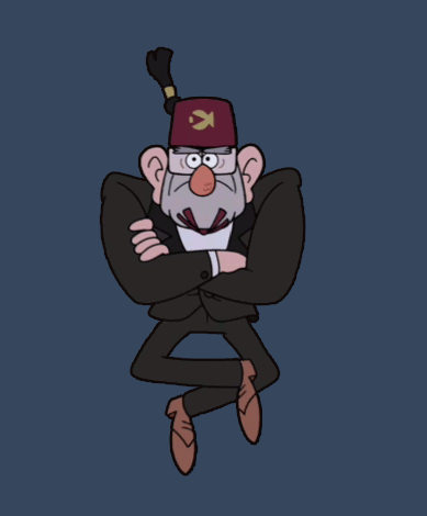 1marchingidiot:Grunkle Stan doesn’t care much for the new tumblr