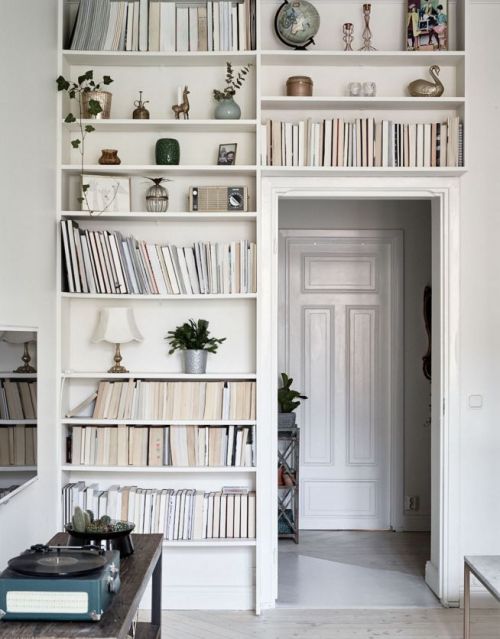 bookshelves