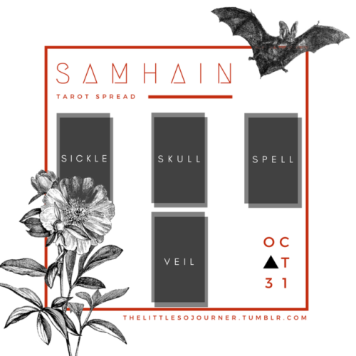 thelittlesojourner: SABBAT SPREAD - SAMHAIN ✨ Sickle - What is the final harvest of this season? Sku