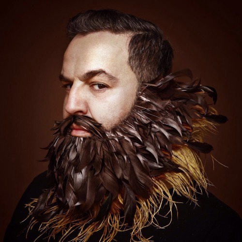 ❤️❤️ This season my beard look is about feathers!❤️❤️A...