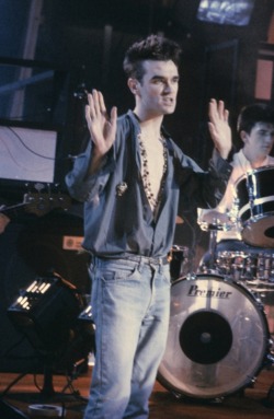 lucemarrvelousofs:  Morrissey, 1983 Photo by: Stephen Wright/Redferns/GettyImages 