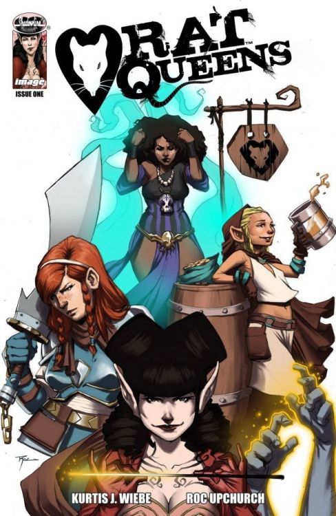 superheroesincolor:Free comics: Rat Queens #1 (2013)  // Image ComicsWho are the Rat Queens? A pack 